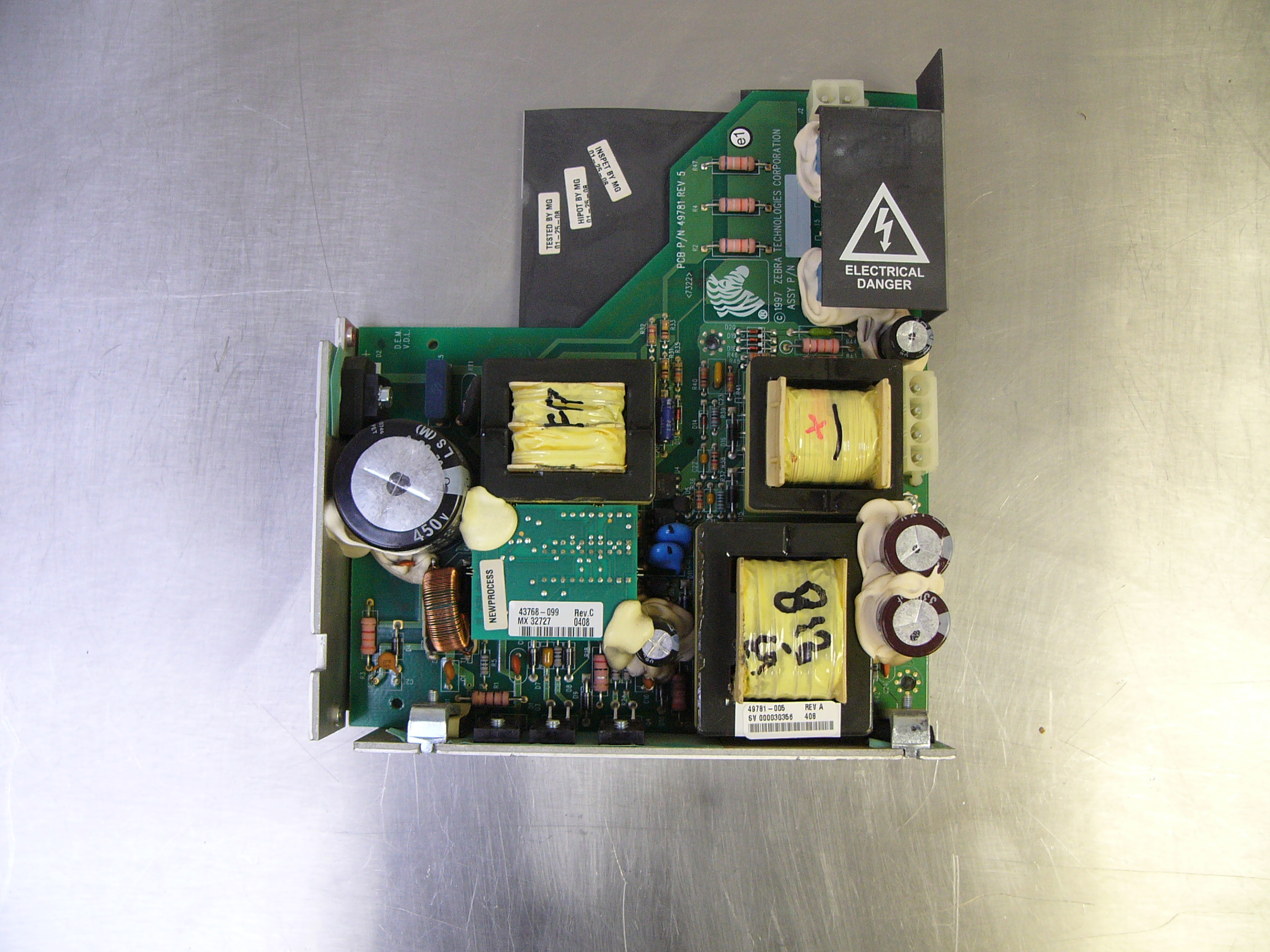 49781-005 -  - Zebra 49781-005, AC Power Supply, 140XiII, 170XiII, 220XiII, 140XiIII, 170XiIII, 220XiIII